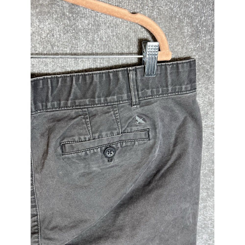 Eddie Bauer Gray Legend Wash Curvy Crop Pants Womens Size 20W Stretch‎ Pockets - Picture 7 of 11